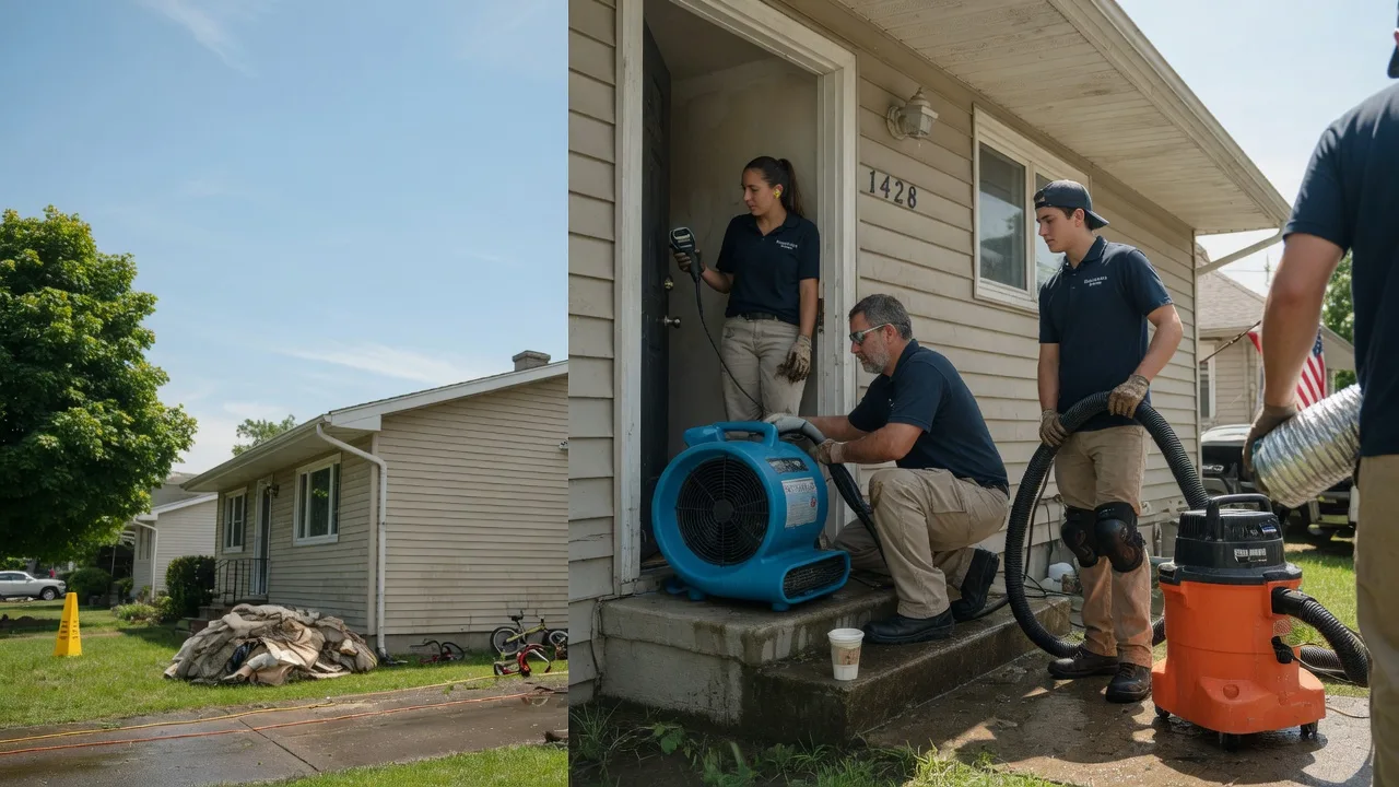 Water Damage Restoration in New Springfield, OH near me